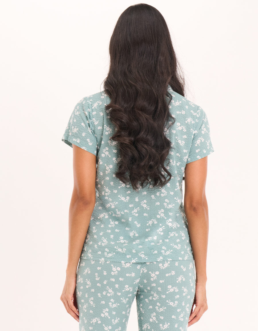 Floral Pajama Set