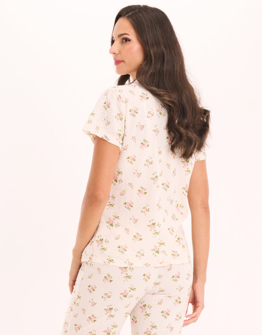 Floral Pajama Set