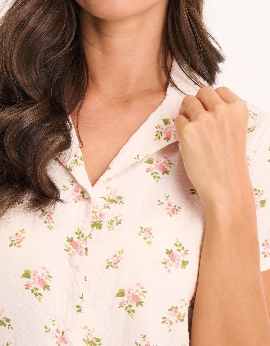 Floral Pajama Set