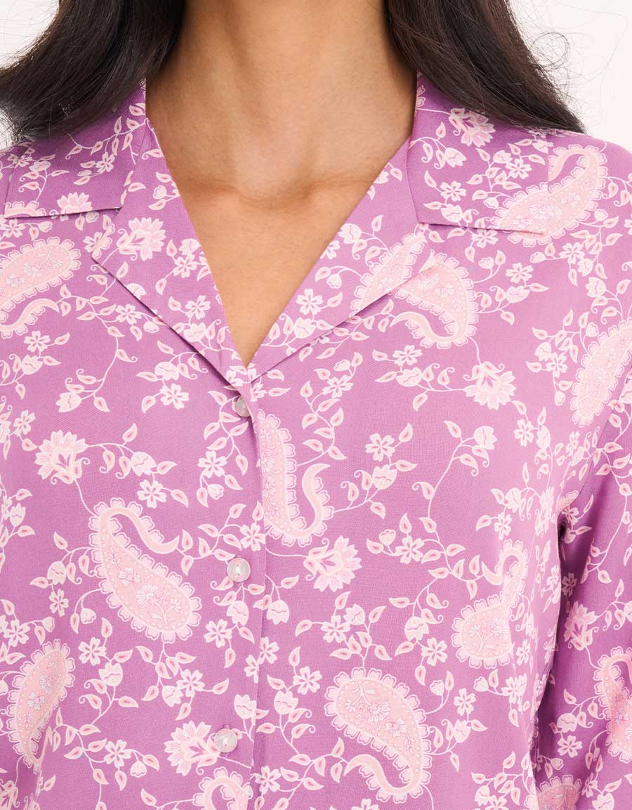Purple Pajama Set