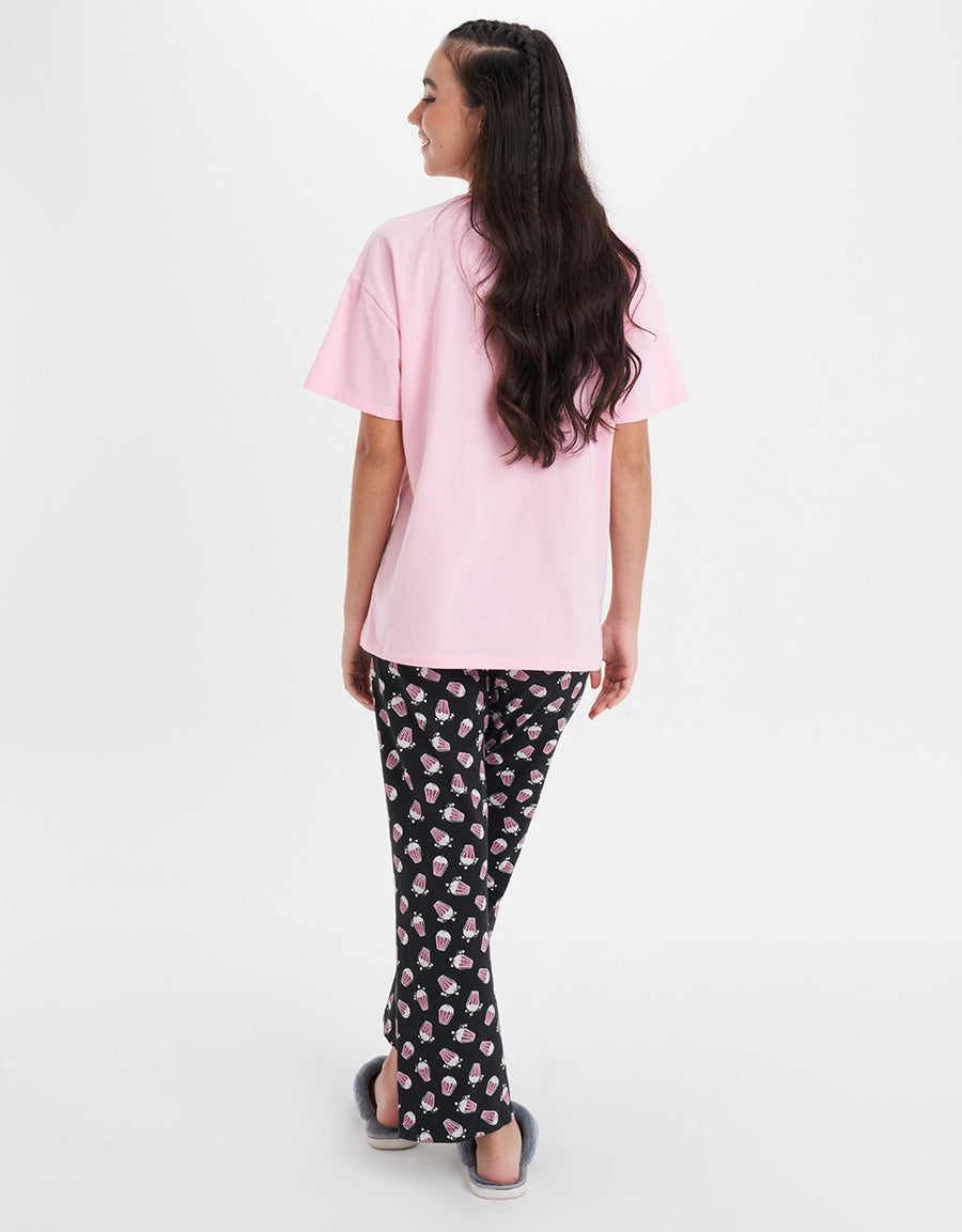 Pink Pajama Set