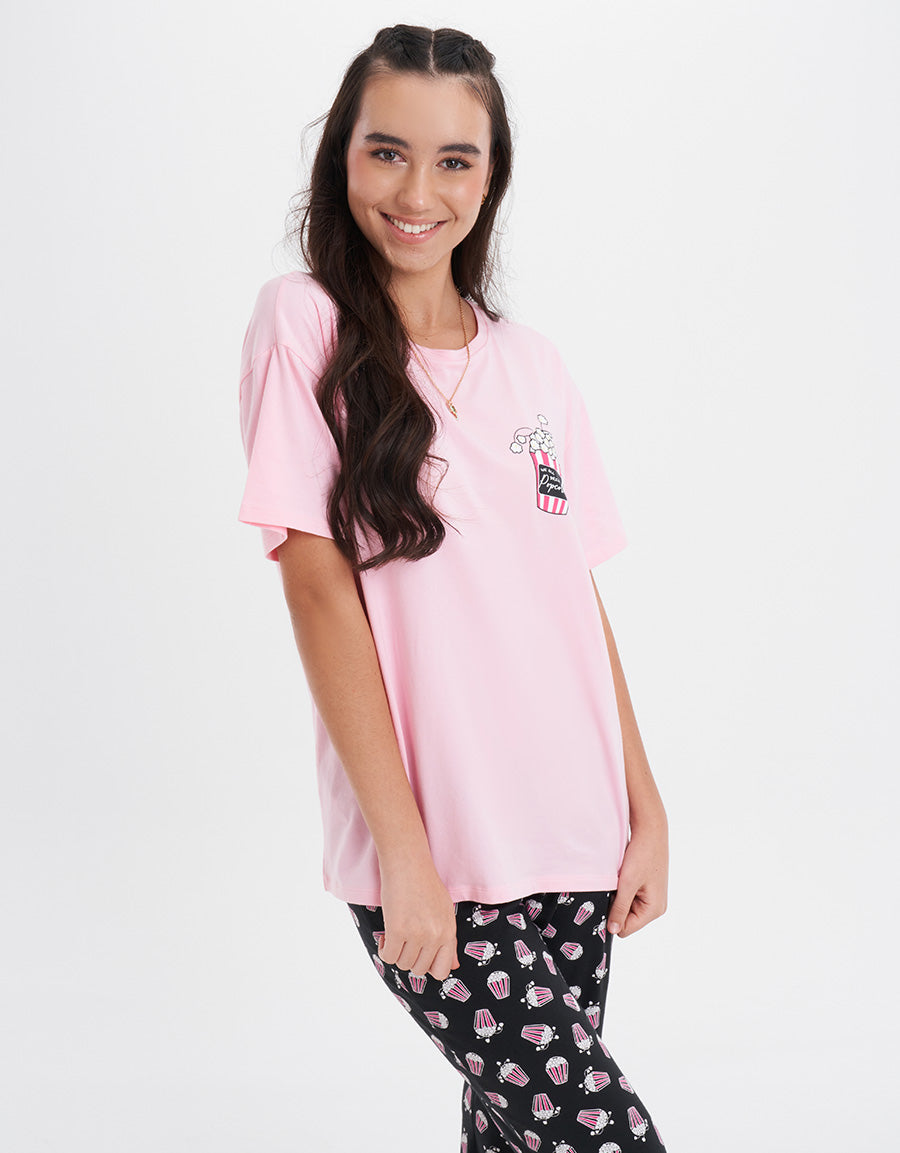 Pink Pajama Set