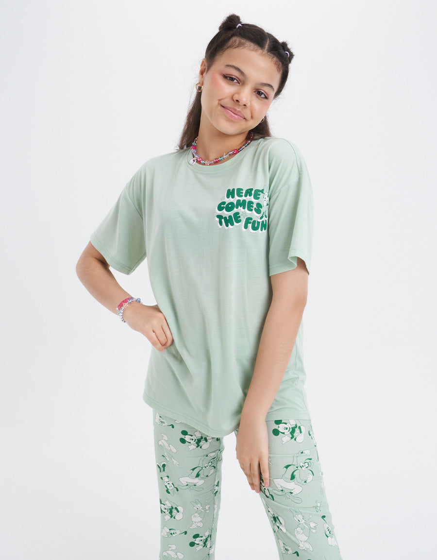 Multicolor Pajama Set