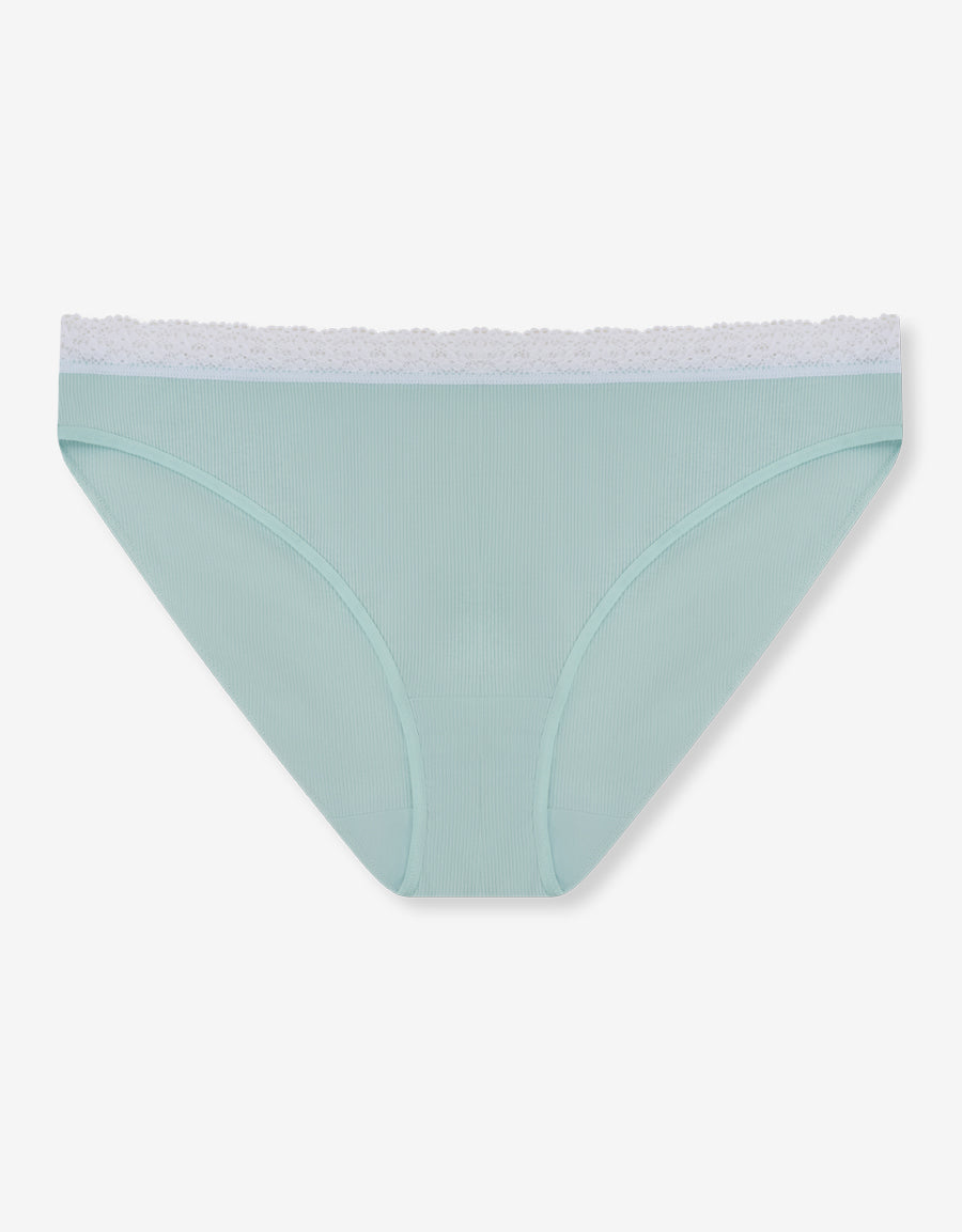 Ribbed Bikini Bag of Panties