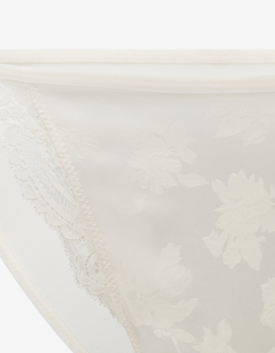 Satin And Lace Tanga