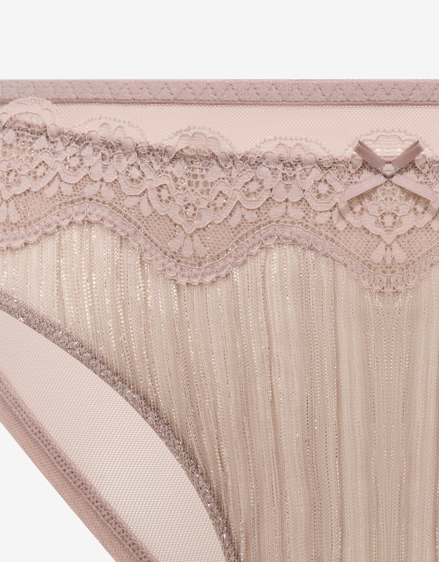 Glitter Mesh Brazilian