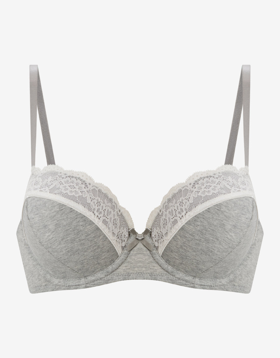 Cotton Balconette Bra