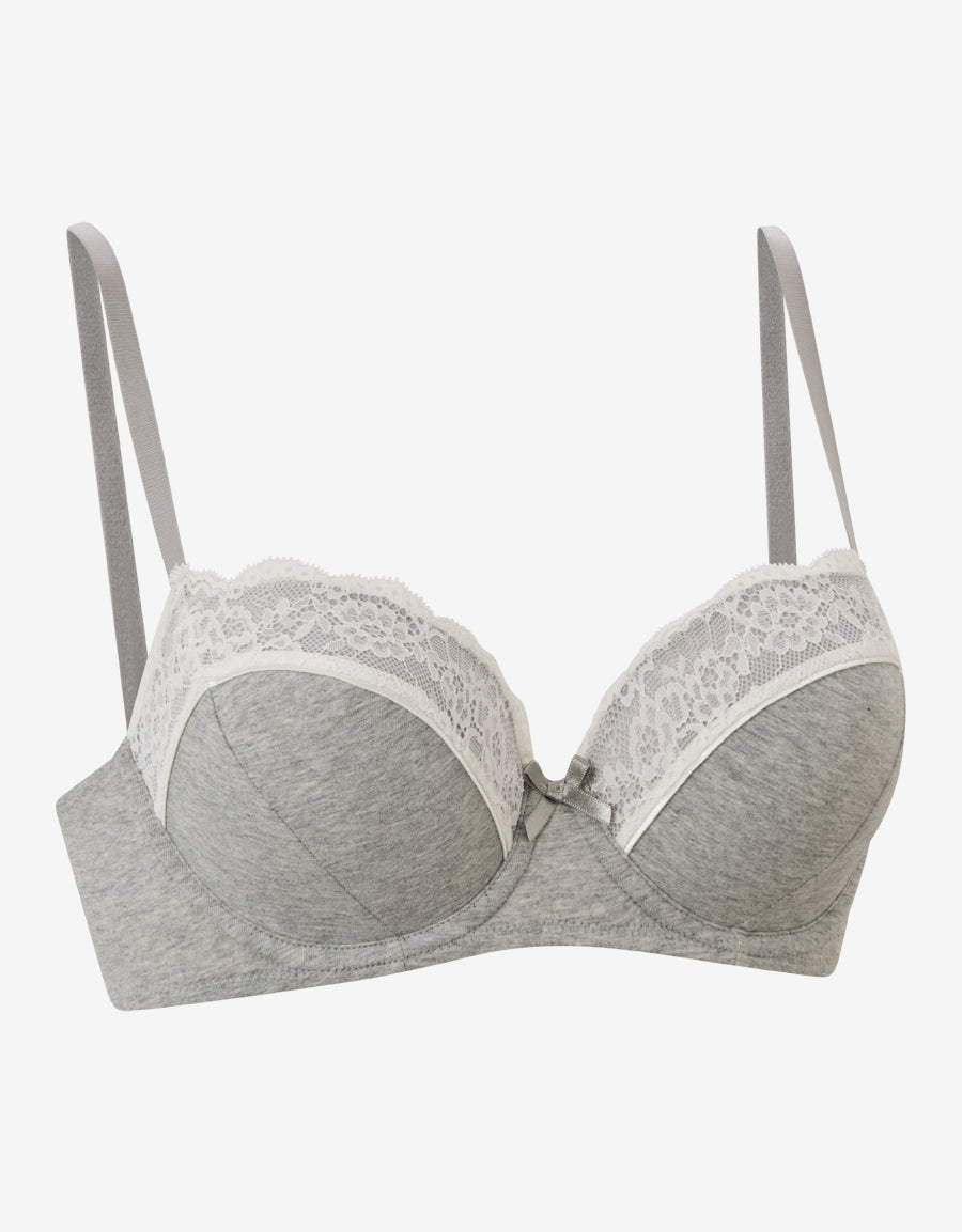 Cotton Balconette Bra