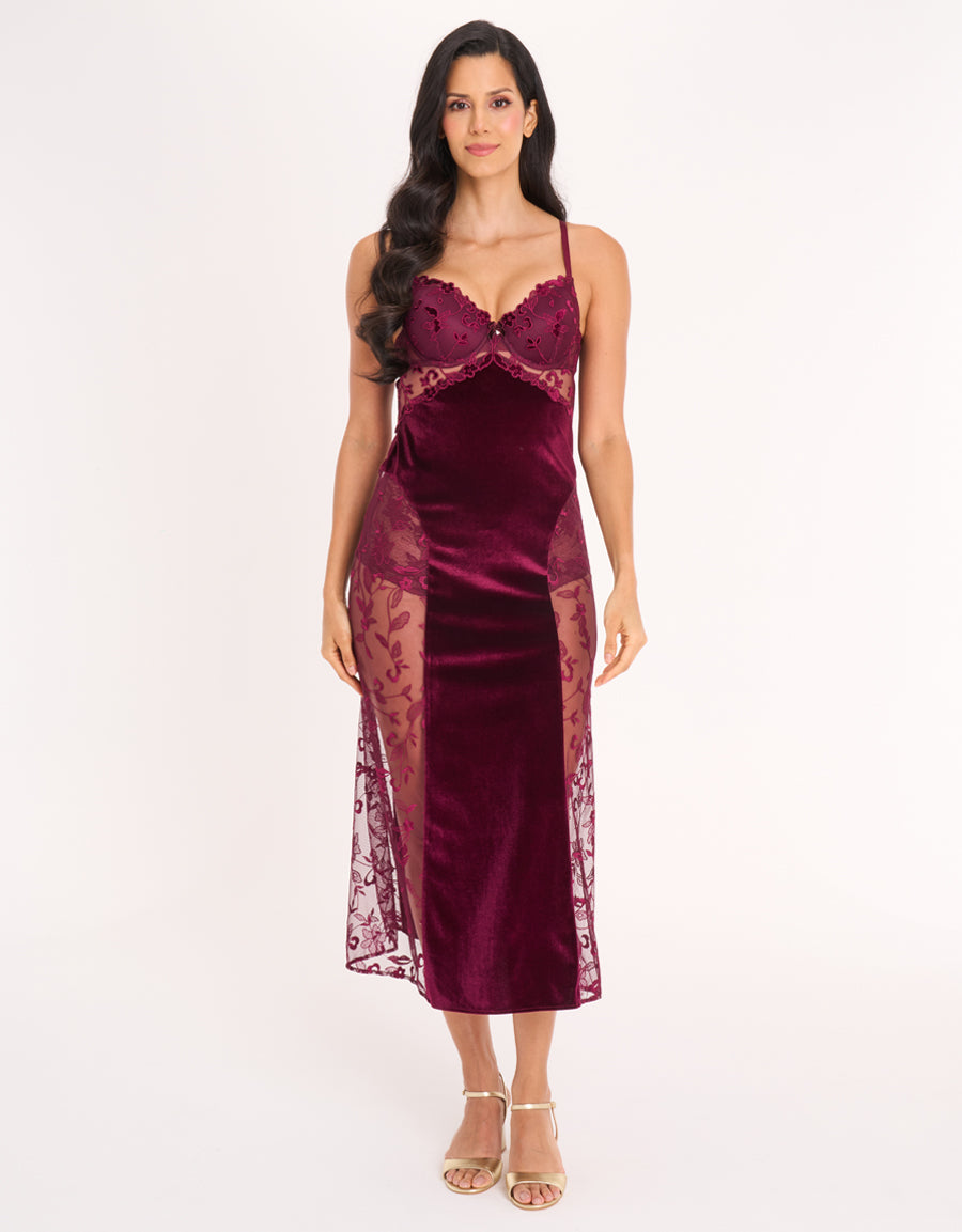 Velvet Long Dress
