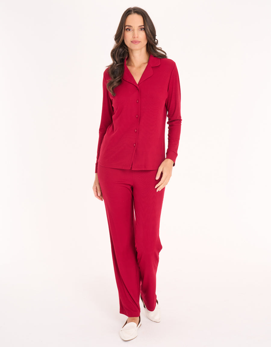 Rib Pajama Set