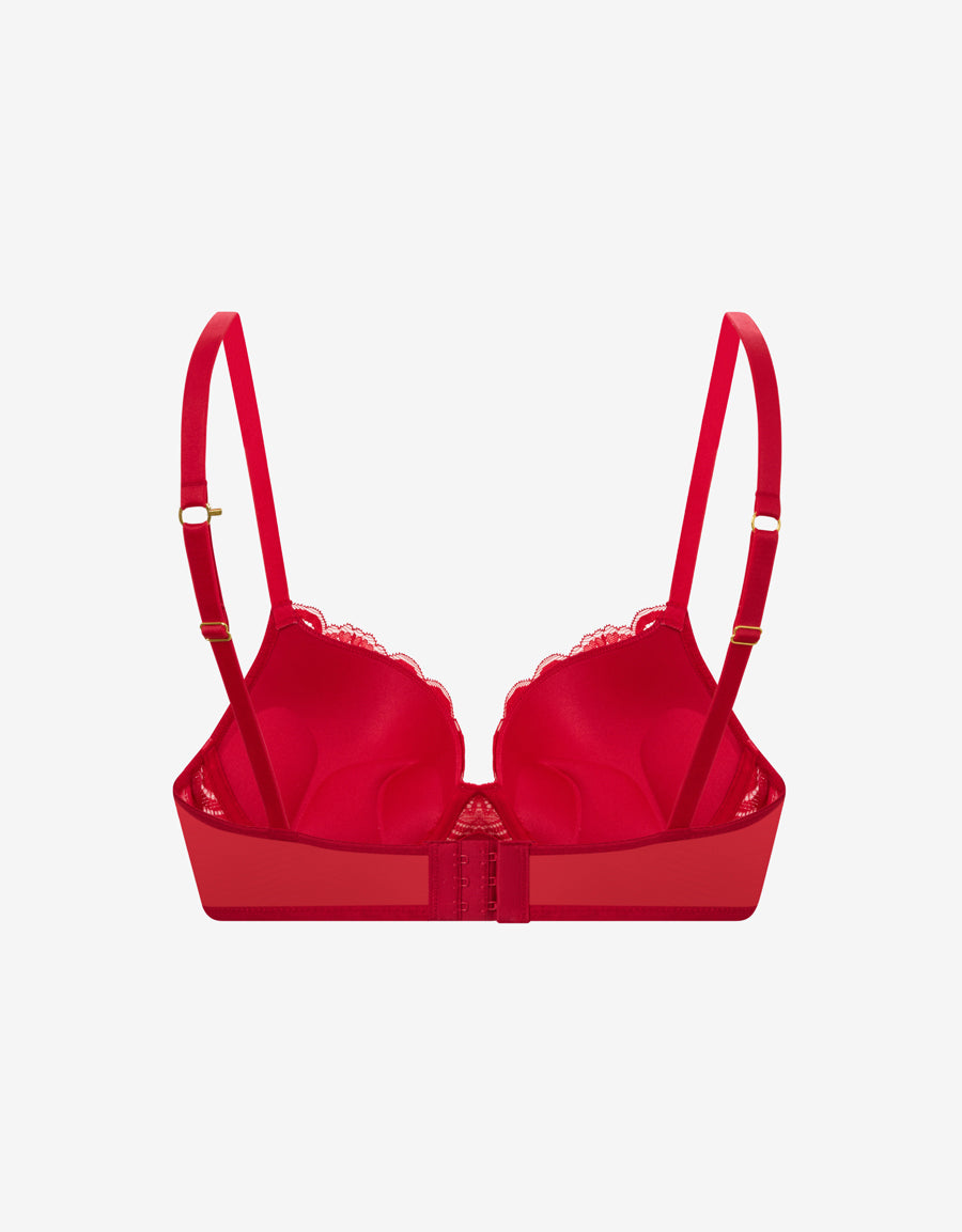 TRIPLE PUSH UP PLUNGE BRA