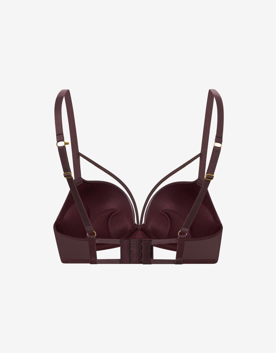 TRIPLE PUSH UP PLUNGE BRA