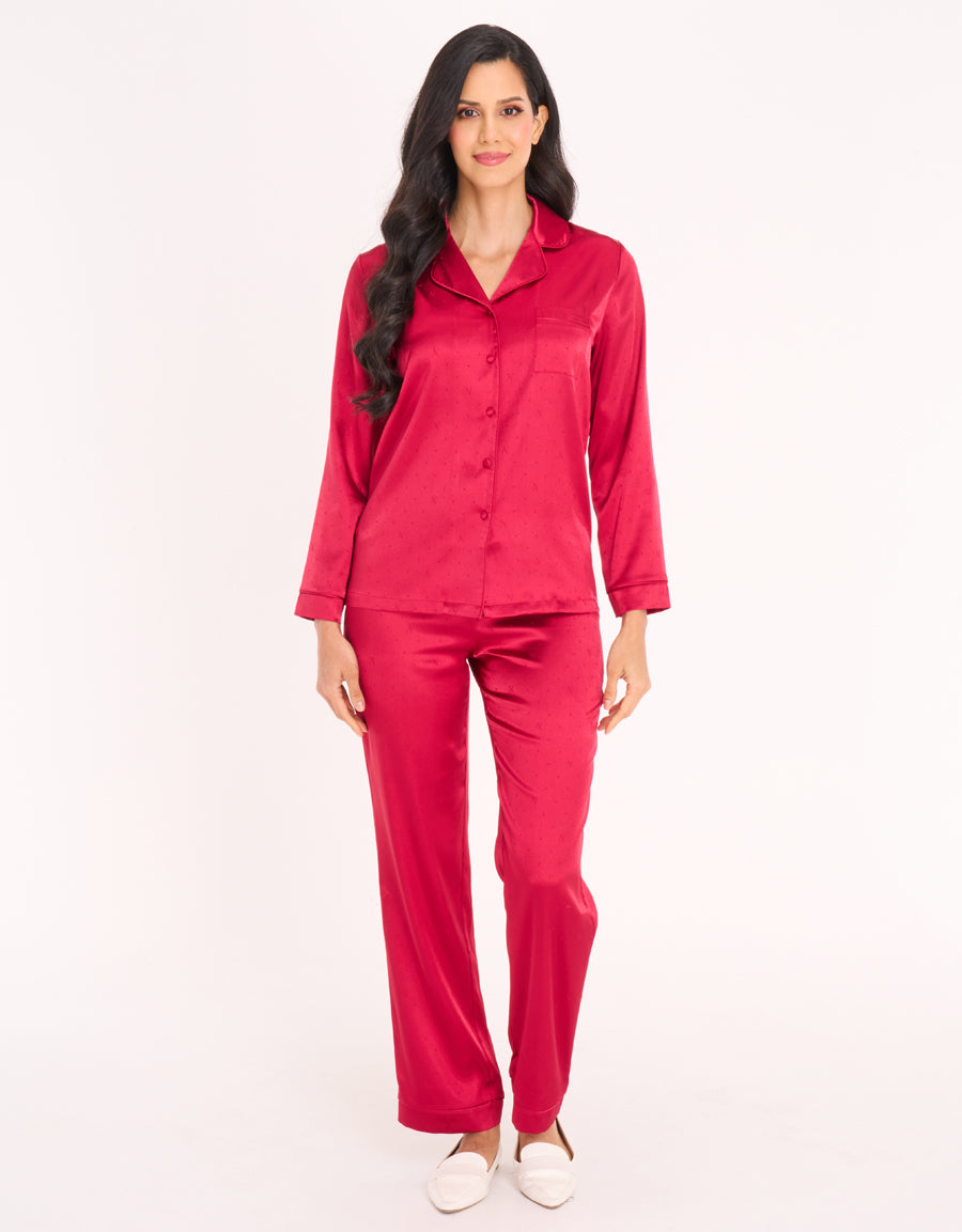 Satin Pajama Set