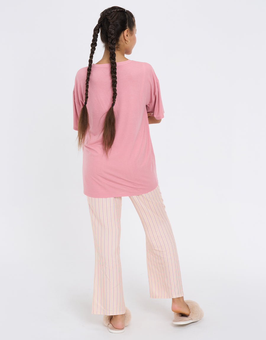Twill Pajama Set