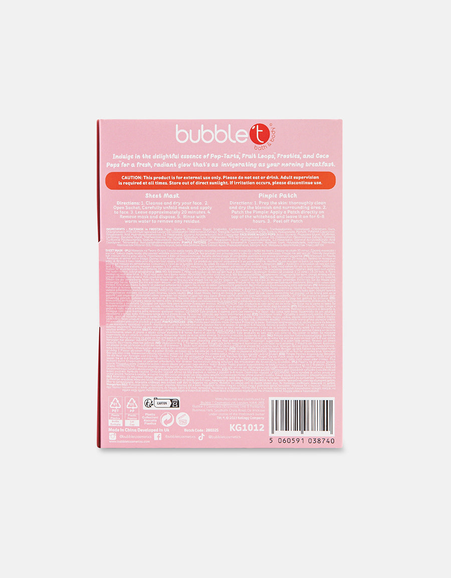 FACE MASK WITH PIMPLE PATCH SET
