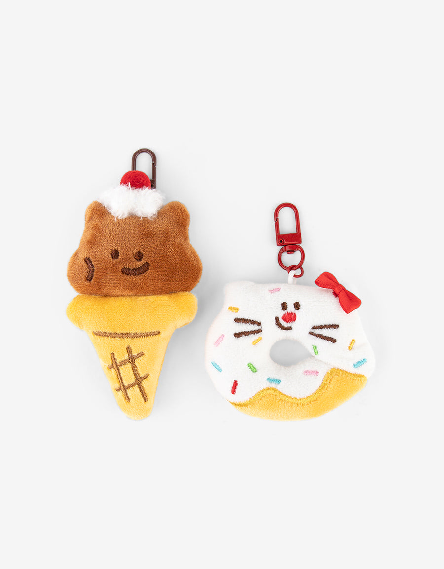 ICECREAM KEYCHAIN KEY RING