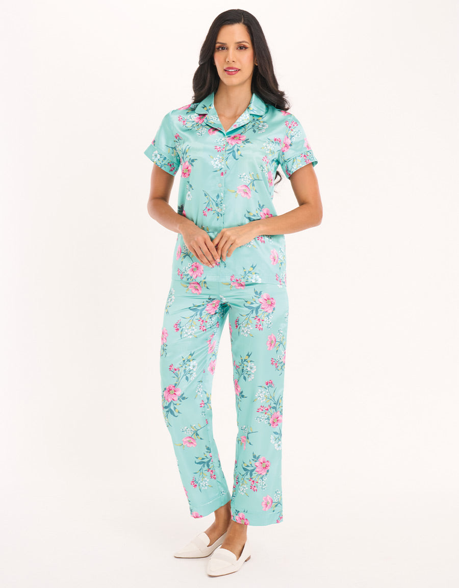 Satin Pajama Set