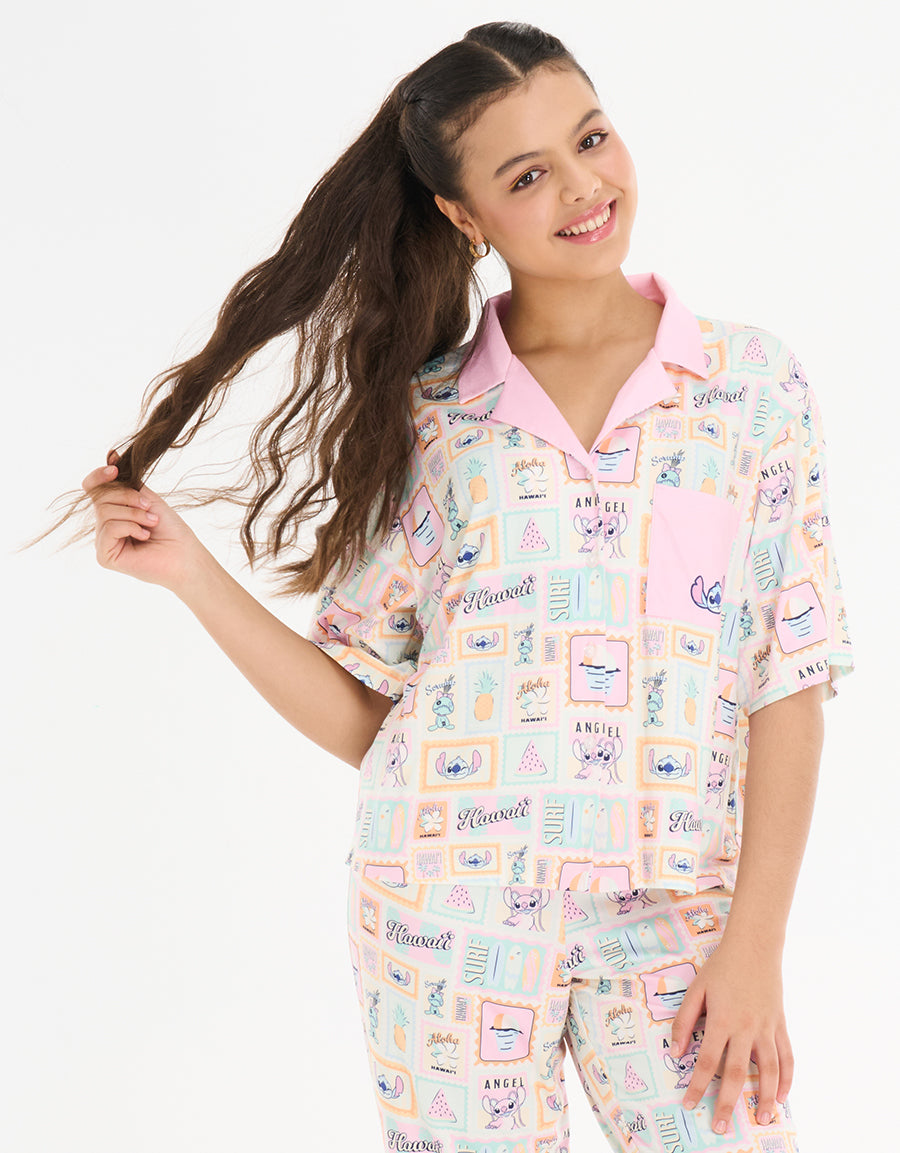Short Sleeve Pajama Set