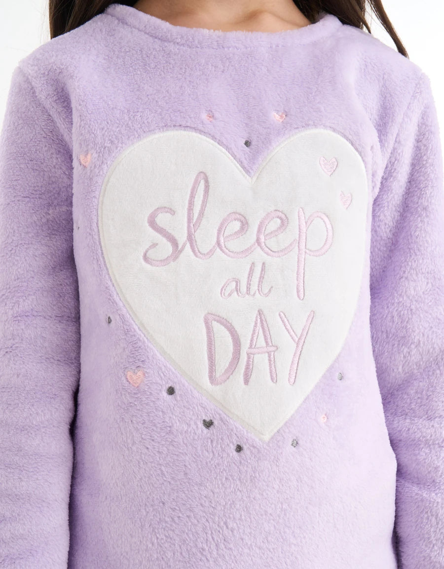 Fleece Pajama Set