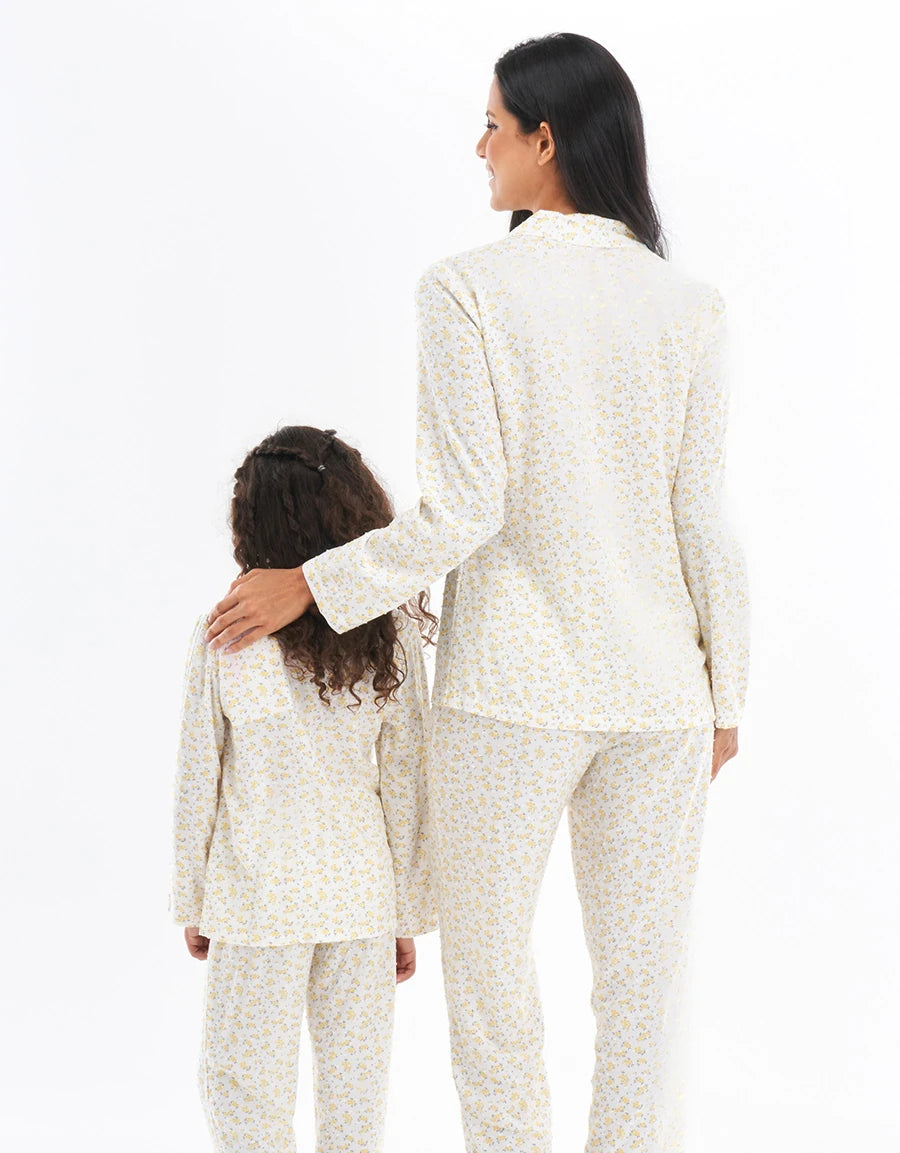 Floral Print Pajama Set