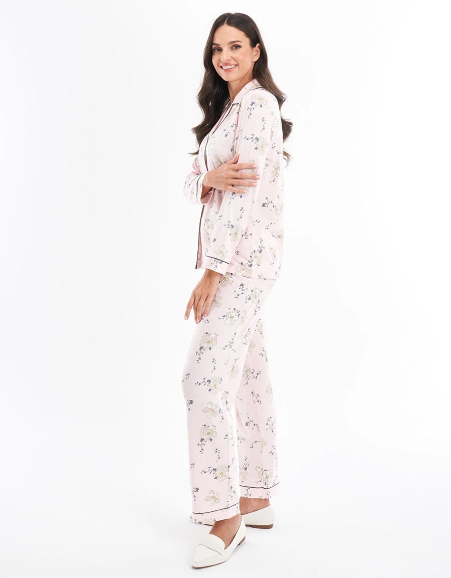 Floral Print Pajama Set