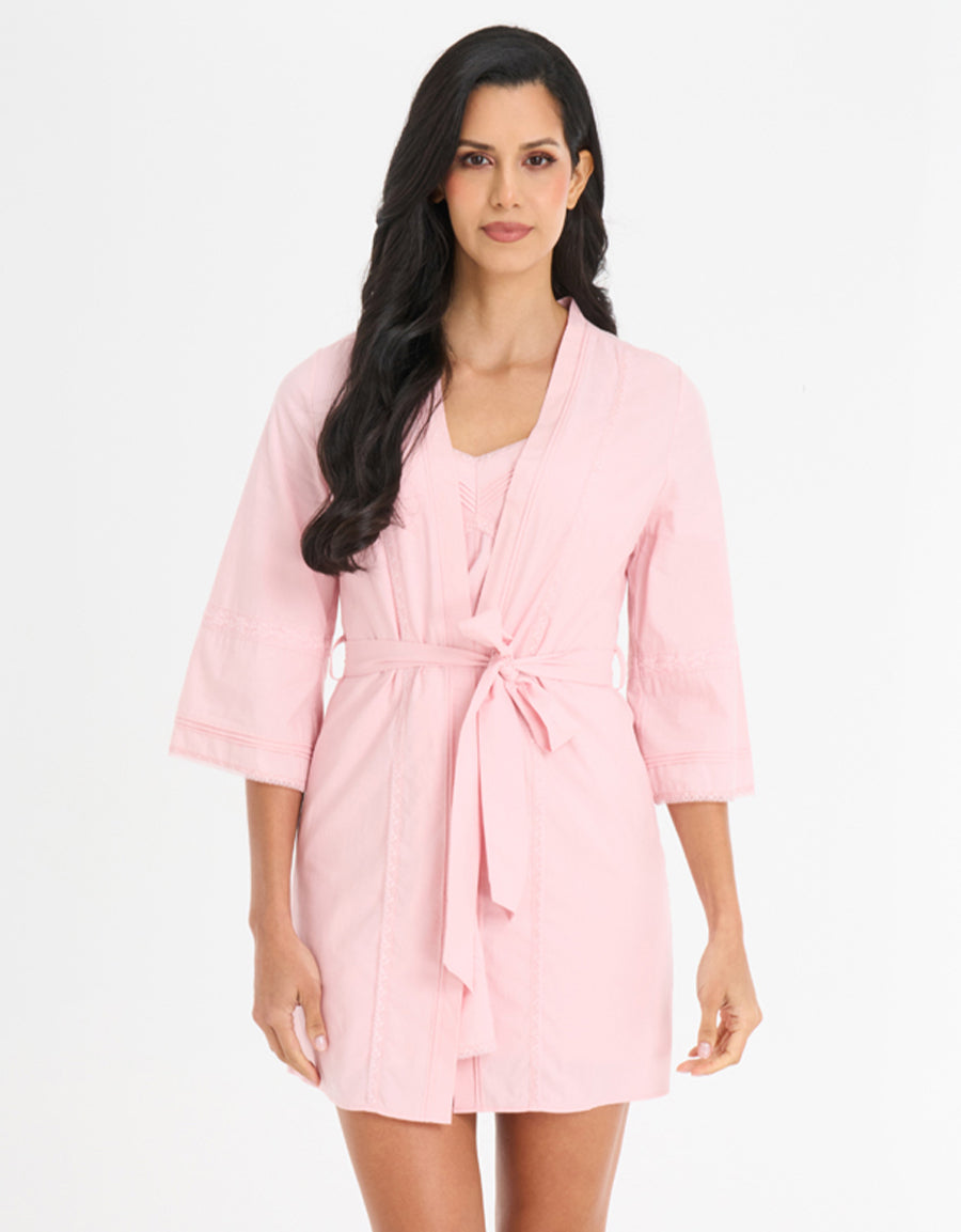Cotton Short Robe