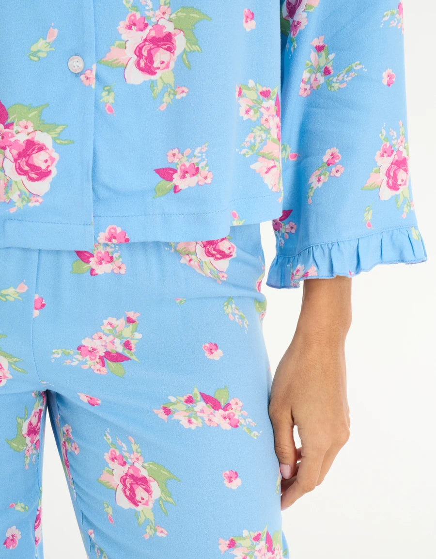 Floral Print Pajama Set