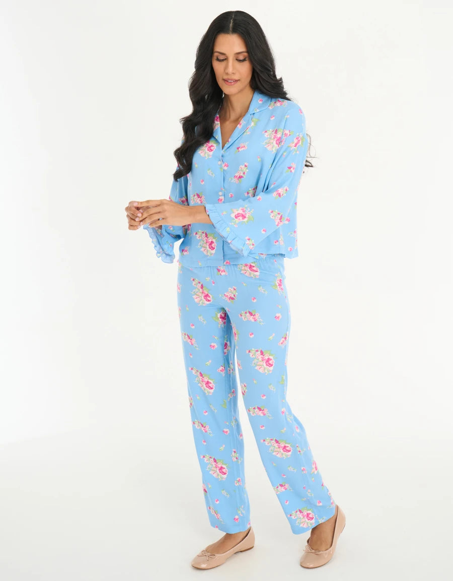 Floral Print Pajama Set