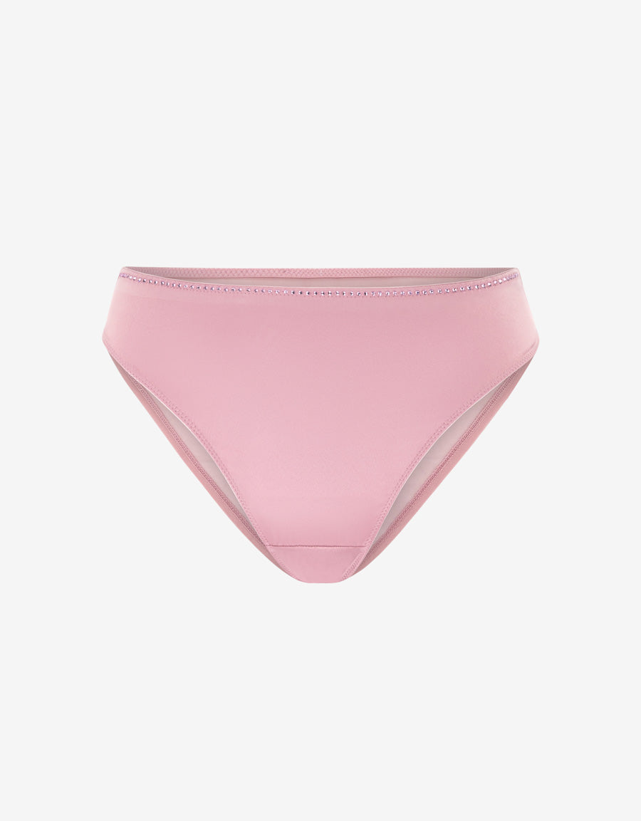 Sparkle Satin Brazilian Panty