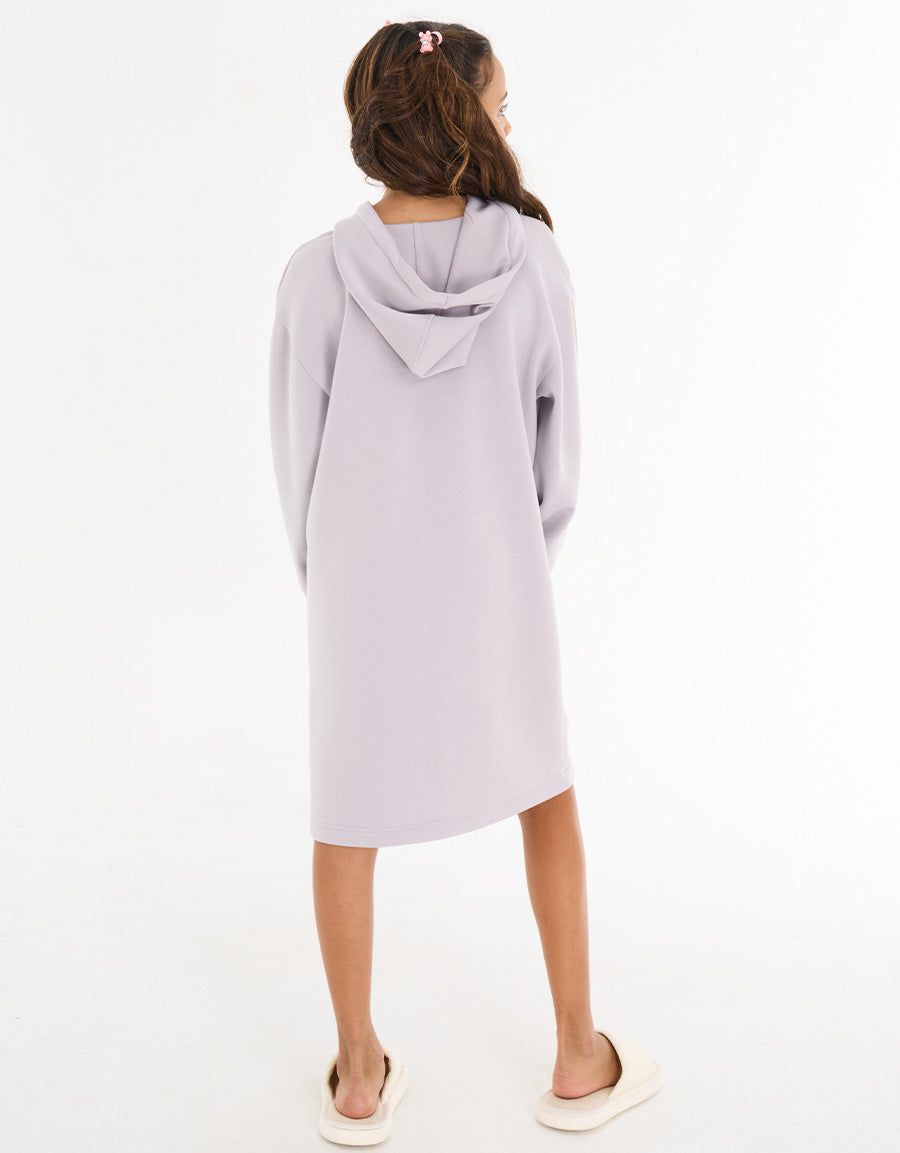 Soft Stretch Hoodie Sleep Dress
