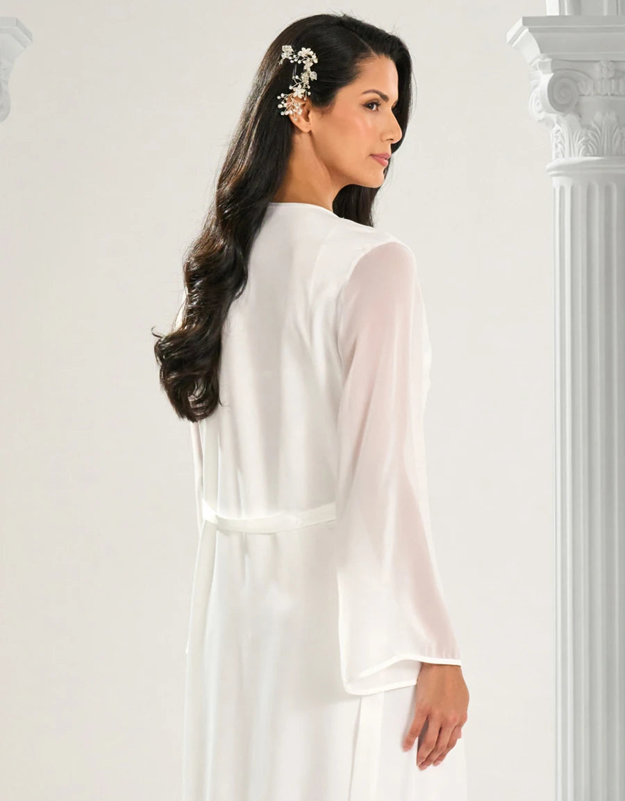 7-Piece Satin Bridal Set