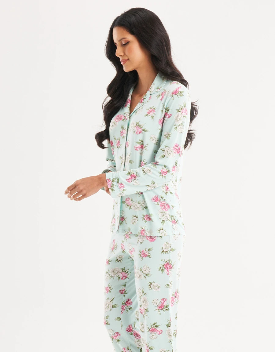 Floral Print Pajama Set