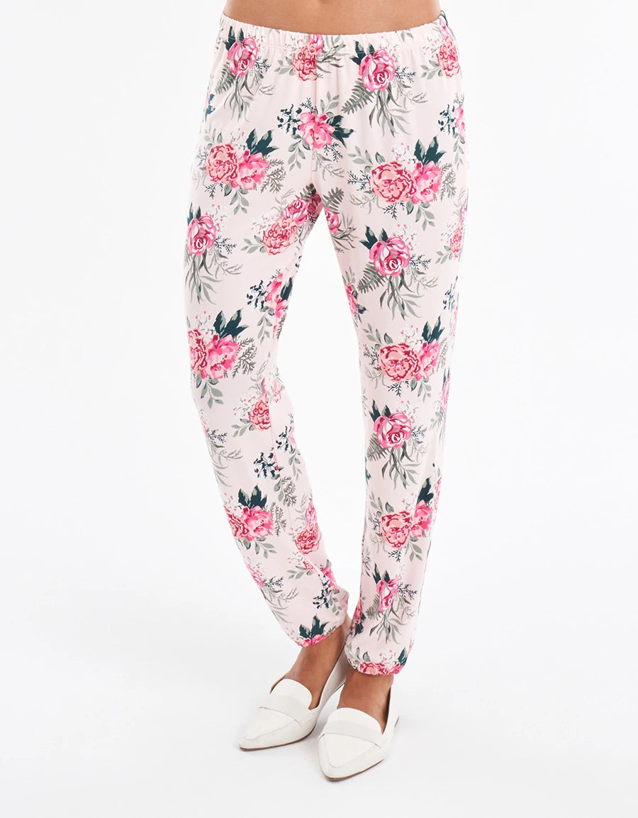 Floral Print Pajama Set