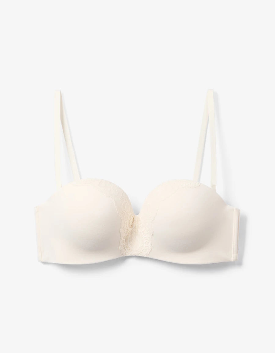 Lace-Trim Push-Up Multiway Bra
