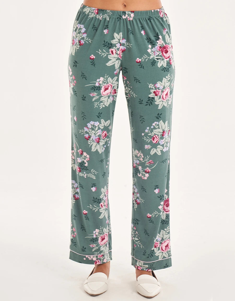 Floral Print Pajama Set