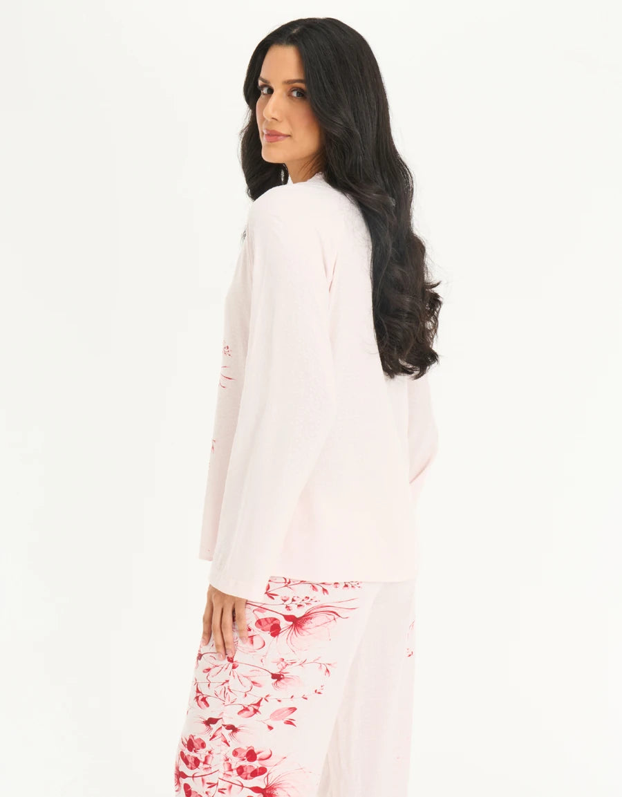 Floral Print Pajama Set