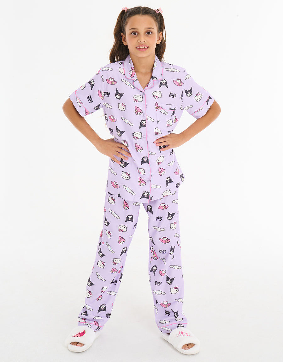Short Sleeve Pajama Set