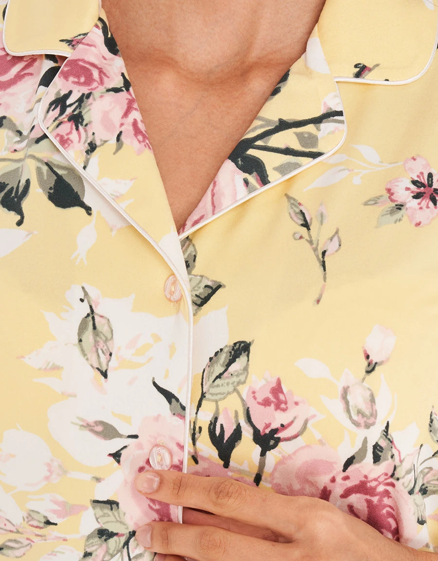 Floral Print Pajama Set