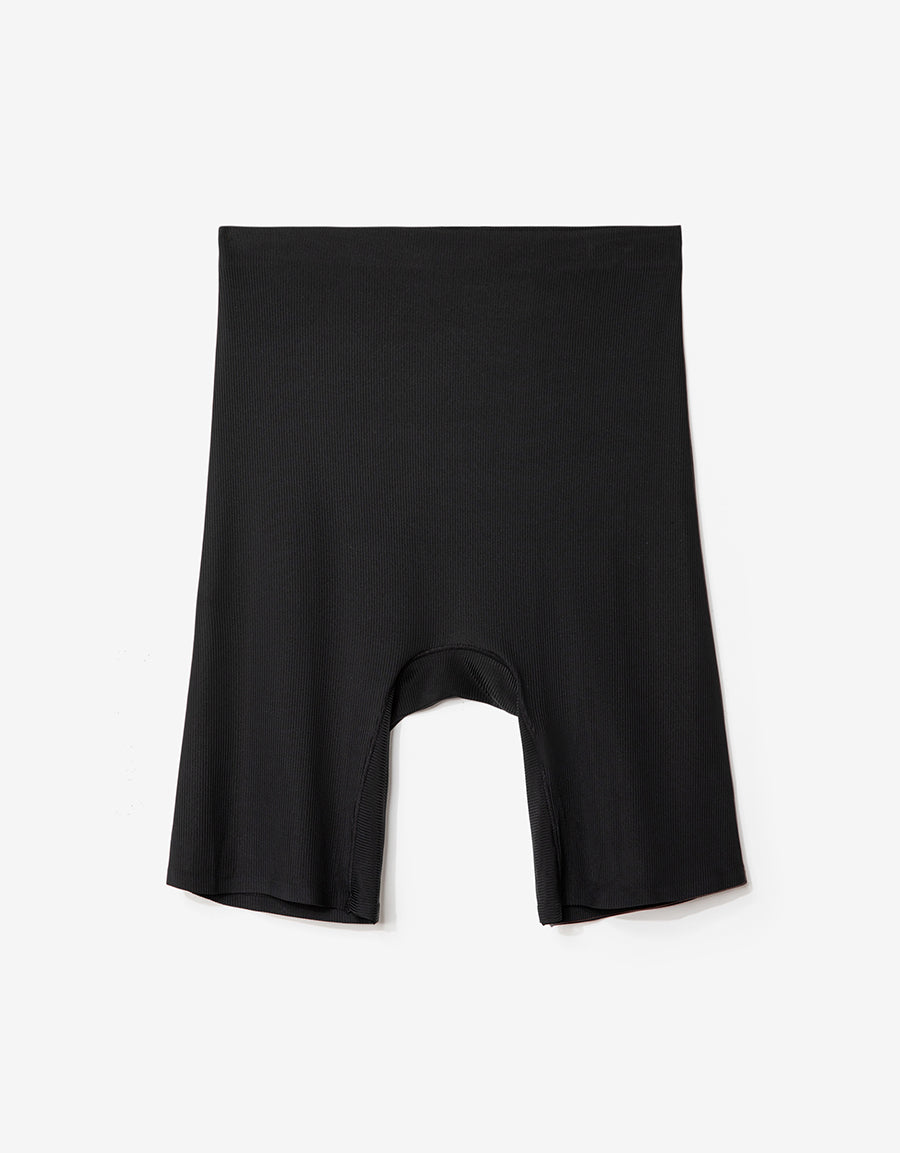 Microfiber Rib Long Leg Panty