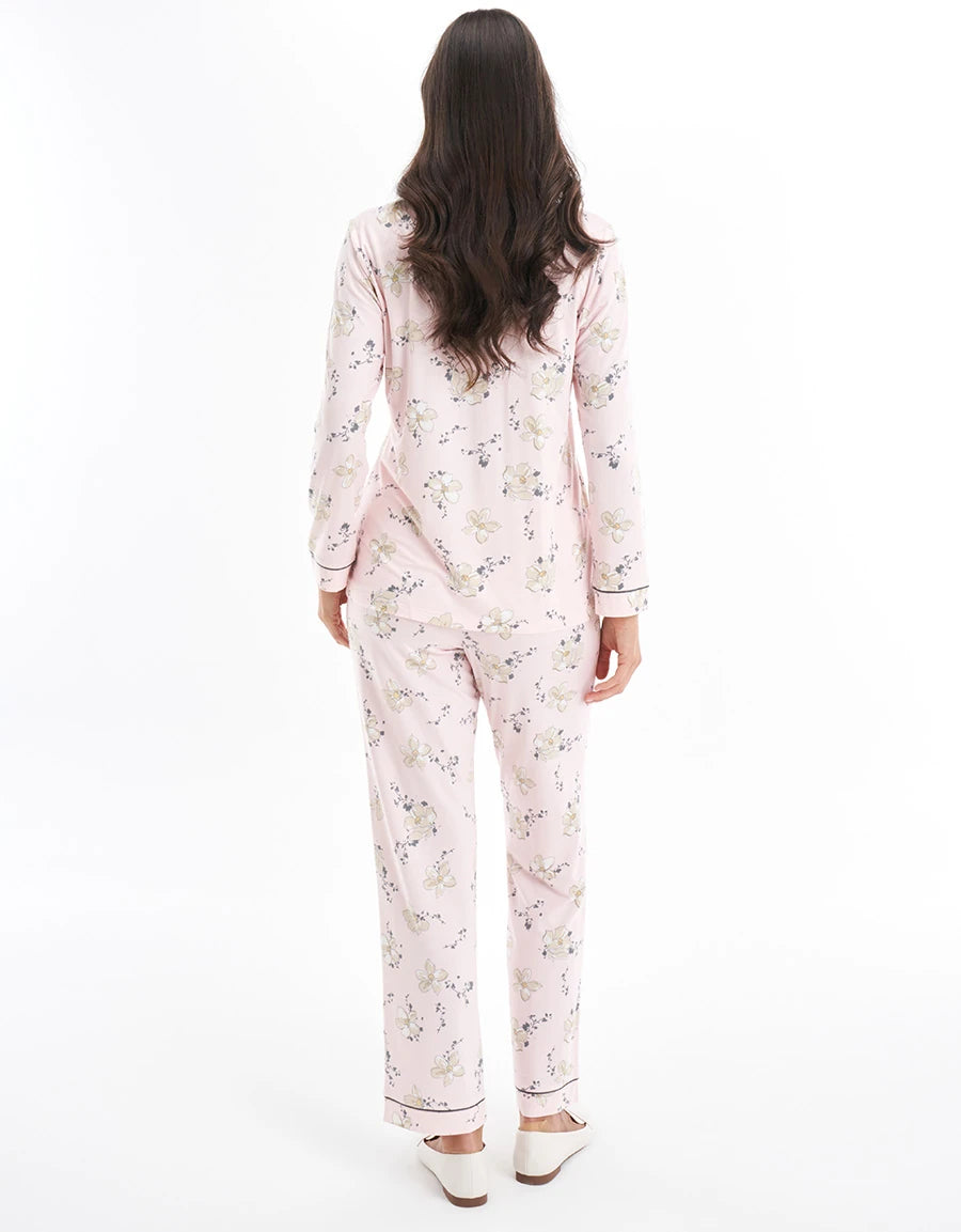 Floral Print Pajama Set