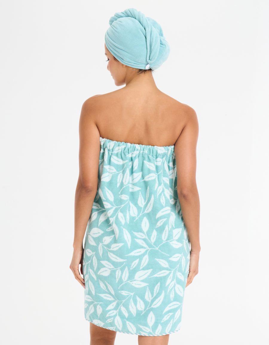 Terry Towel Wrap Set