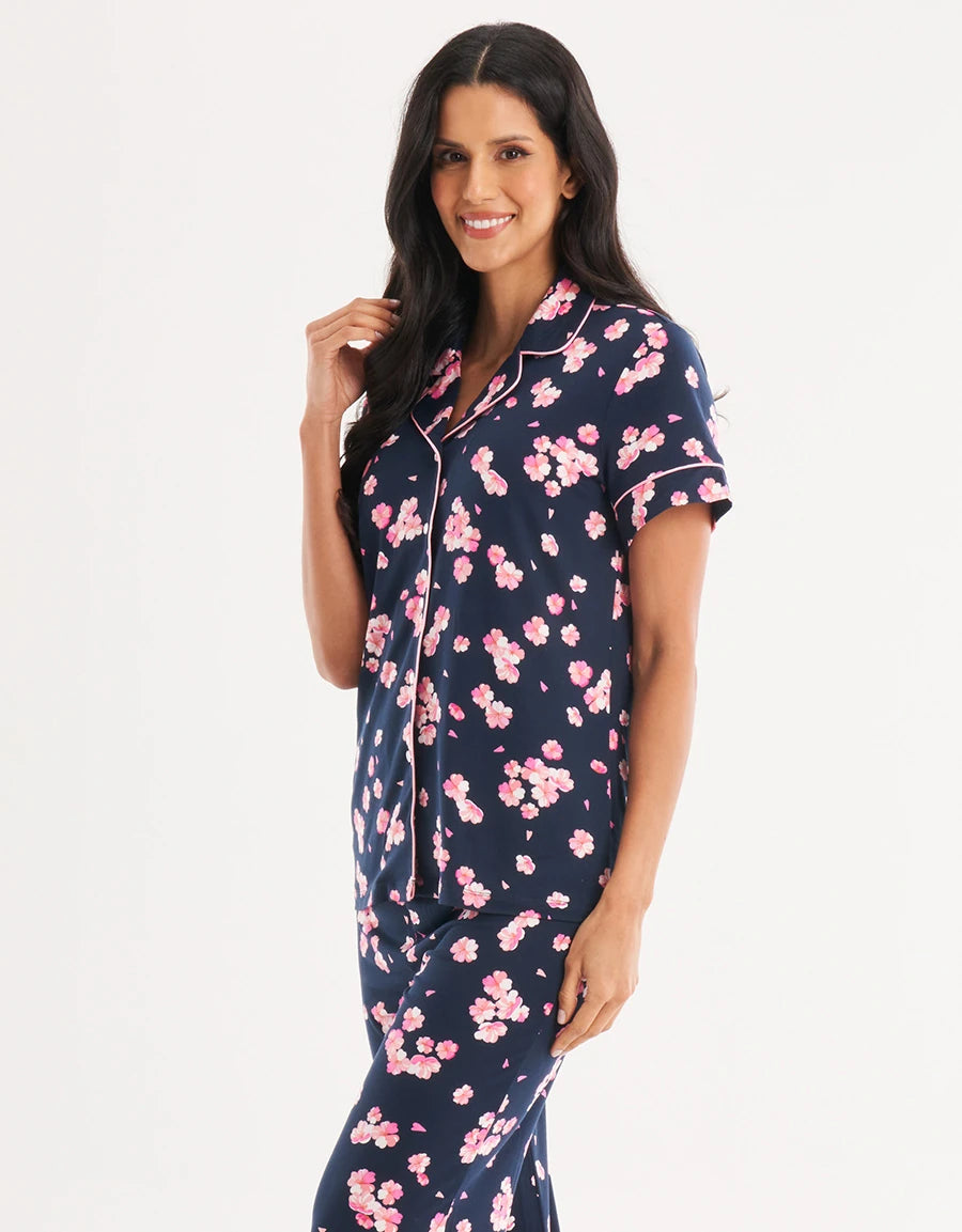 Floral Print Pajama Set