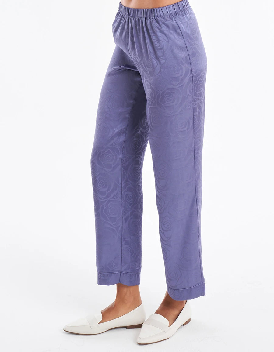 Jacquard Satin Pajama Set