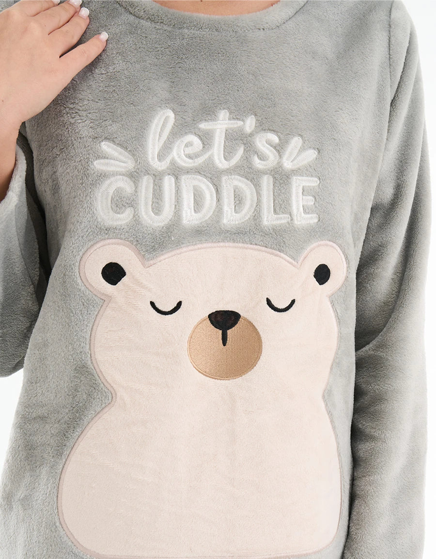 Fleece Pajama Set