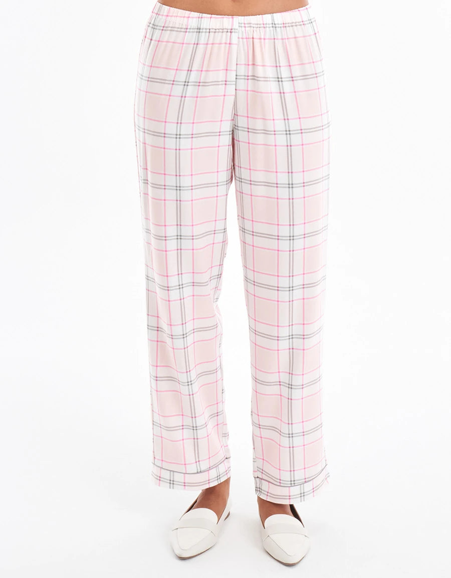 Checked Print Pajama Set