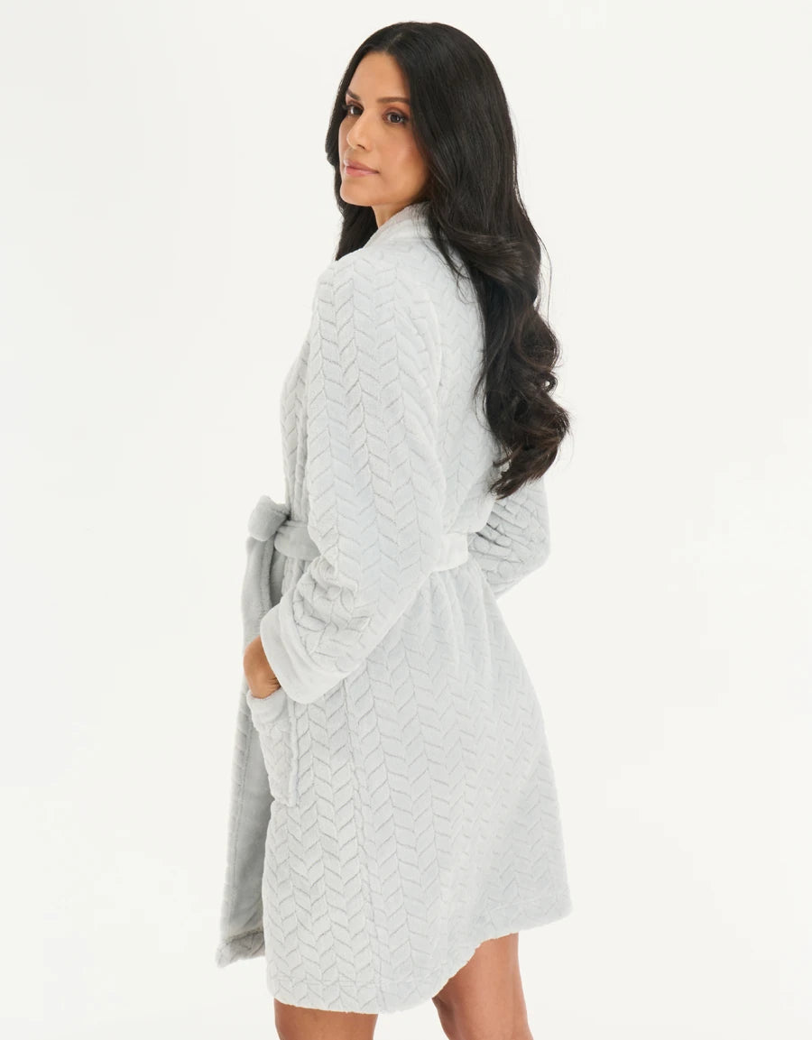 Fleece Short Robe