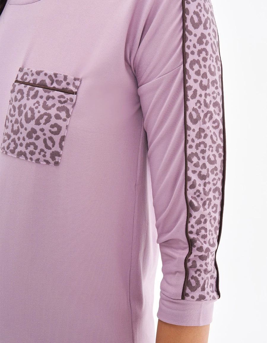 Leopard Print Pajama Set