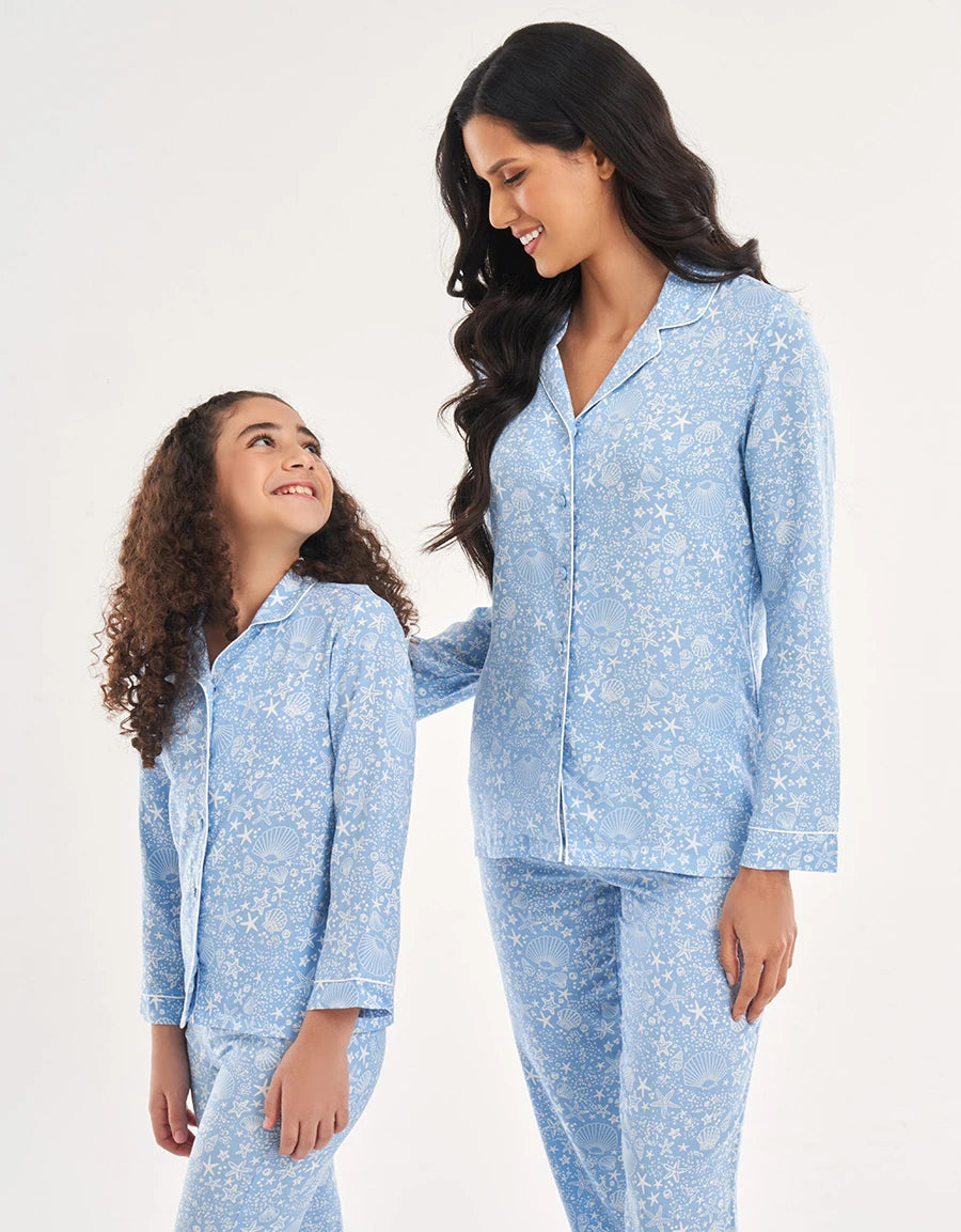 Floral Print Pajama Set