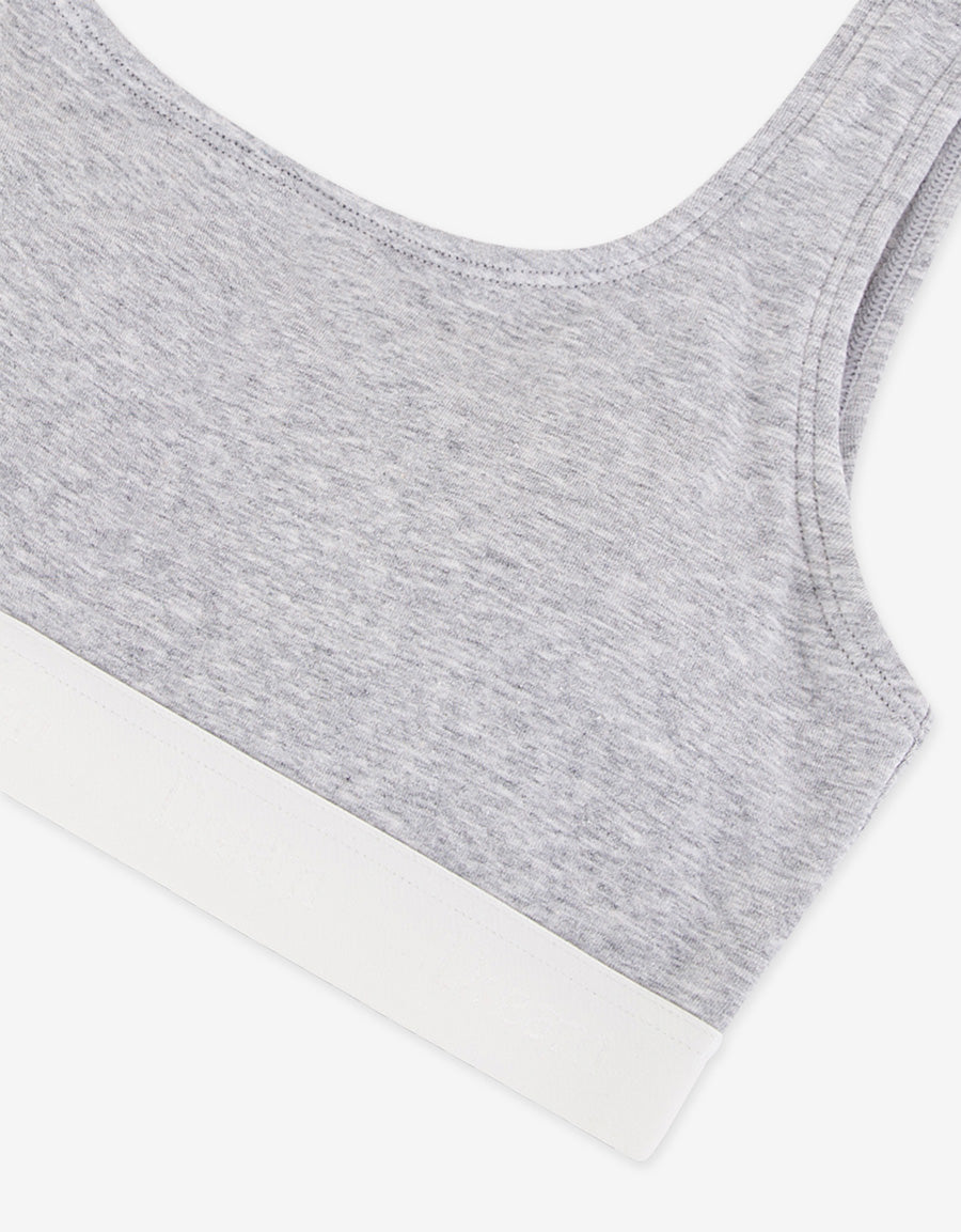 Marl Crop Top