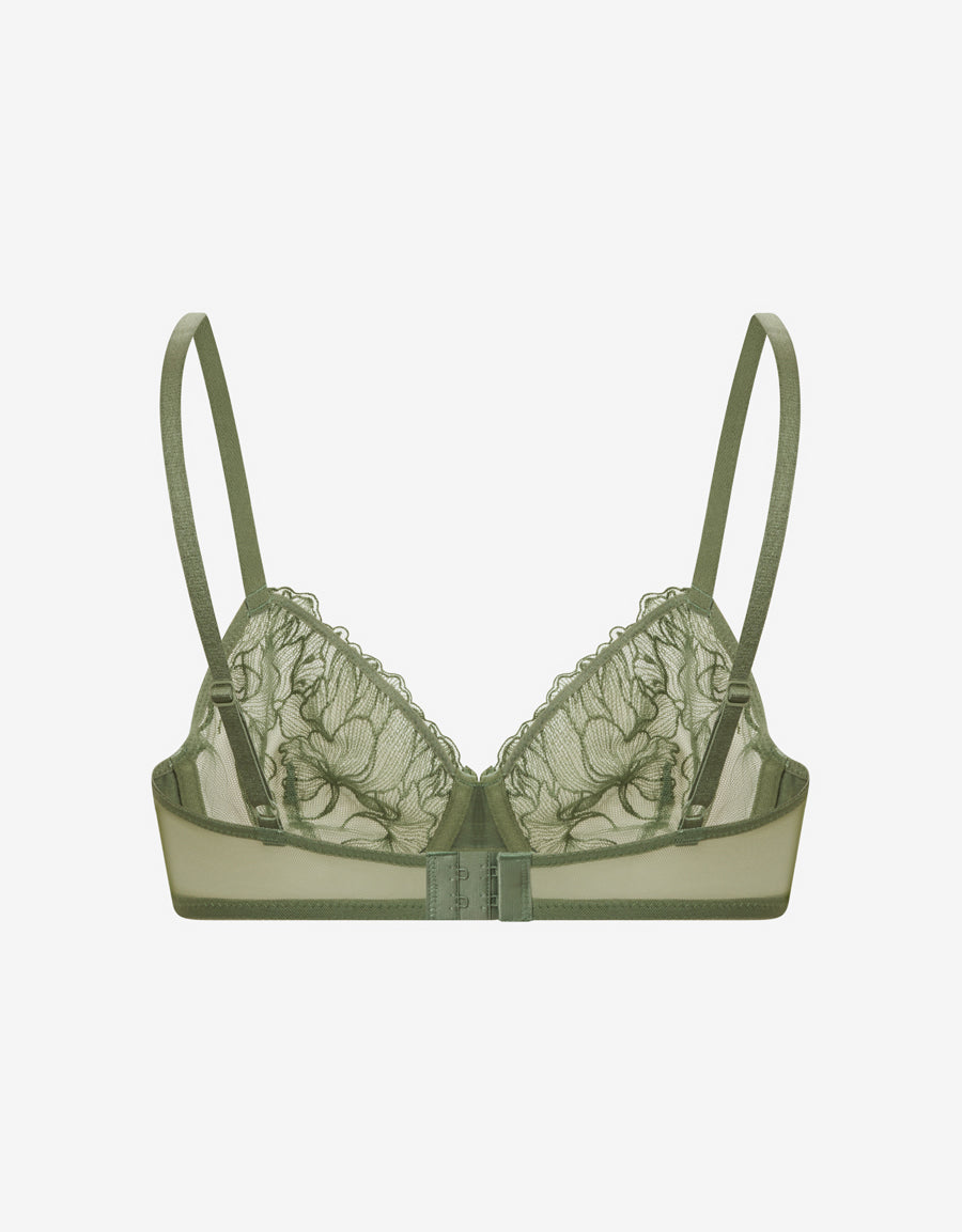 NON PADDED PLUNGE BRA